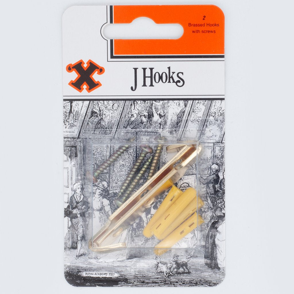 Picture J Hooks For Heavy Pictures - Blister Pack Bayonet X